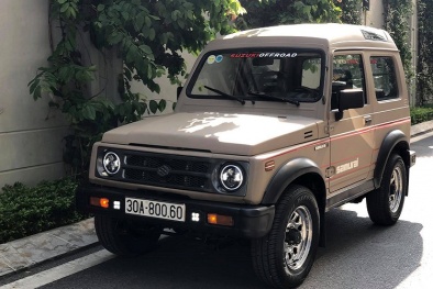 Có gì đặc biệt ở chiếc Suzuki Samurai 1993 hàng hiếm giá 300 triệu ở Hà Nội?