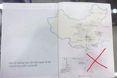 Saigontourist bị phạt 50 triệu vì phát ấn phẩm có đường lưỡi bò