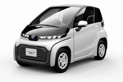 ‘Cận cảnh’ xe điện hai chỗ ngồi siêu nhỏ của Toyota vừa được ra mắt