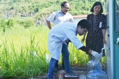 Các mẫu nước sạch sông Đà tiếp tục đạt quy chuẩn