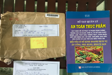 Xuất hiện đối tượng mạo danh quản lý thị trường bán sách an toàn thực phẩm