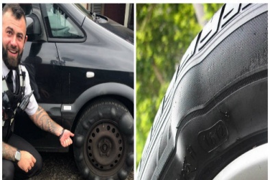 Lốp ô tô bị phình nếu chần chừ xử lý chẳng khác nào đang đùa với ‘tử thần’