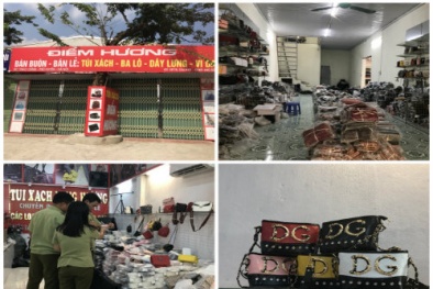 Thu giữ hơn 1.200 túi xách giả nhãn hiệu nổi tiếng tại 'thủ phủ' túi ví Phú Xuyên