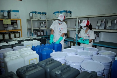 Kiểm soát chặt tiền chất công nghiệp lưu thông trên thị trường 