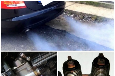 Ô tô xả khói màu xanh- dấu hiệu cho thấy nhiều bộ phận đang 'kêu cứu'