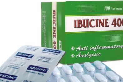 Thu hồi thuốc Ibucine 400 mg do không đảm bảo chất lượng