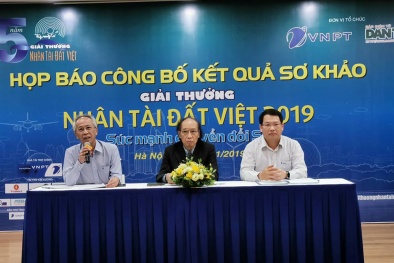 Công bố 19 sản phẩm lọt vào chung khảo Nhân tài Đất Việt 2019