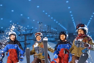 Những trải nghiệm mới tại tổ hợp giải trí tuyết ở Ninh Chữ