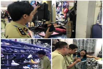 Truy quét 2 tụ điểm kinh doanh hàng giả 'khủng' tại TP.HCM