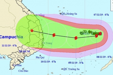 Bão số 6 Nakri đổi hướng vào đất liền- 5.000 chiến sĩ và hơn 200 phương tiện ứng trực cứu hộ