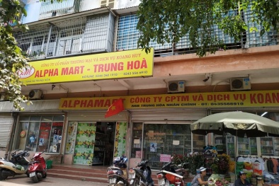 Hà Nội: Siêu thị Alpha Mart bán hàng không tem nhãn