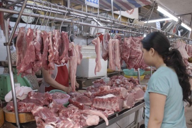 Thịt lợn vẫn tiếp tục trên đà tăng giá