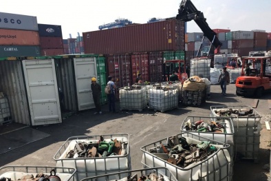14 loại phế liệu bị dừng tạm nhập tái xuất tại Việt Nam