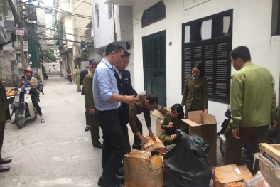 Bắt hàng nghìn sản phẩm hàng hóa giả mạo xuất xứ