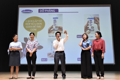 Nỗ lực thầm lặng của thầy cô vì niềm vui uống sữa của học sinh