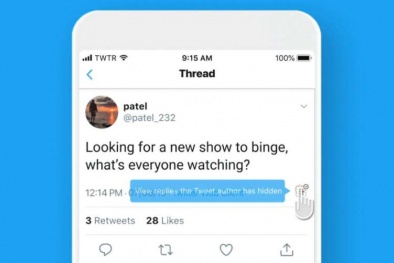 Twitter cho phép người dùng ẩn bình luận mà họ không muốn