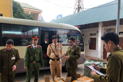 Thu giữ trên 3.000 lọ sơn móng Trung Quốc không rõ nguồn gốc xuất xứ