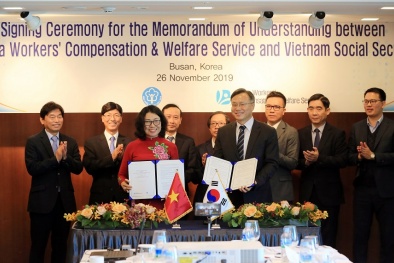 BHXH Việt Nam và KCOMWEL ký kết Bản ghi nhớ hợp tác giai đoạn 2020 - 2025 