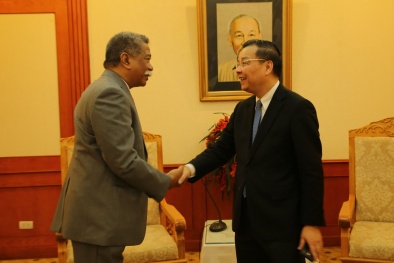 Bộ trưởng Chu Ngọc Anh tiếp Tổng thư ký Tổ chức Năng suất Châu Á 