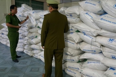 Nhập lậu hơn 5 tấn đường cát bị chặn đứng tại Phú Yên