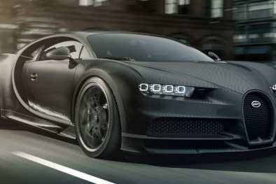 'Phát thèm' với bản giới hạn Bugatti Chiron Noire chỉ 20 chiếc trên toàn thế giới