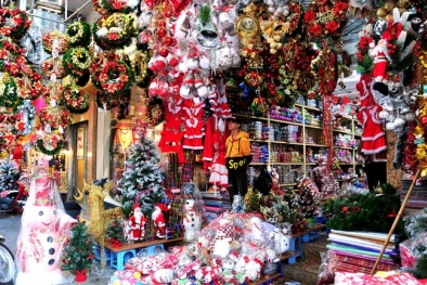 Thị trường Giáng sinh năm nay hàng Việt được ưu tiên lựa chọn