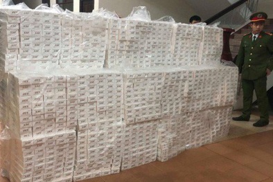 Hàng triệu gói thuốc lá nhập lậu bị thu giữ, nhưng quá khó để xử lí