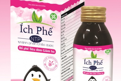 Yêu cầu dừng lưu thông, thu hồi toàn bộ sản phẩm Ích phế NTP