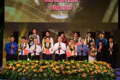 10 tài năng khoa học trẻ được lựa chọn nhận Giải thưởng Quả cầu vàng 2019