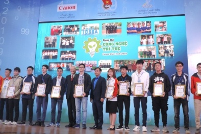 19 đội xuất sắc vào chung kết cuộc thi 'Công nghệ trí tuệ Canon Chie-tech' 2019