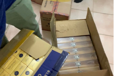 Vận chuyển trên 3.000 bao thuốc lá điếu không rõ nguồn gốc về Hà Nội tiêu thụ