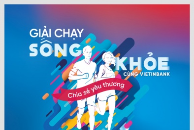 Chung tay giúp đỡ các bệnh nhi có hoàn cảnh khó khăn với giải chạy 'sống khỏe cùng VietinBank'