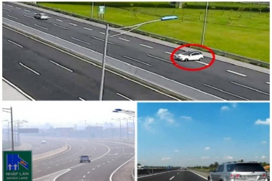 Cảnh báo những việc không nên làm khi đang lái xe ô tô trên đường cao tốc