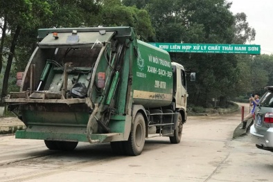UBND TP.Hà Nội chỉ đạo giải quyết vụ dân chặn xe chở rác ở Sóc Sơn