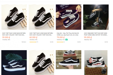 Tràn ngập lượng lớn giày thể thao hàng hiệu giá bèo tại chợ online, đa phần đều là hàng nhái