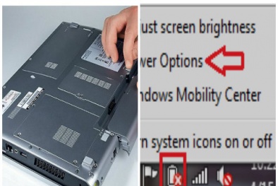 Pin laptop xuất hiện dấu 'X' đỏ- 2 cách khắc phục dễ dàng nhất