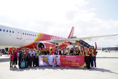 Vietjet khai trương loạt 3 đường bay mới tới thành phố đáng sống nhất Việt Nam