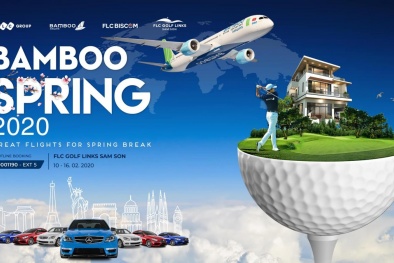 'Bamboo – Chuyến bay mùa xuân': Giải đấu hấp dẫn cho cộng đồng golfer dịp đầu năm mới