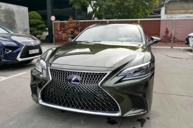 ‘Cận cảnh’ Lexus LS 500h vừa ra mắt thị trường Việt giá giá 7,38 tỷ đồng