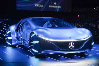 Chiếc Mercedes lấy cảm hứng từ bộ phim Avatar ra mắt tại triển lãm CES 2020