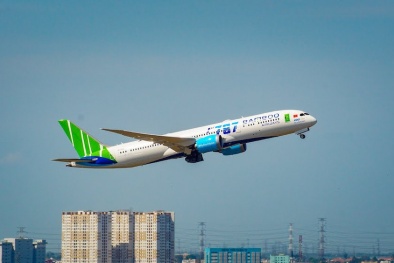 Bamboo Airways cung ứng 15% tải hàng không nội địa dịp Tết, nắm 12,3% thị phần trong tháng 12/2019