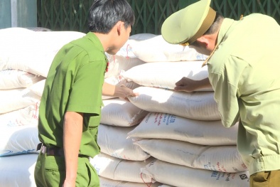 Nhập lậu lượng lớn đường cát bị thu giữ