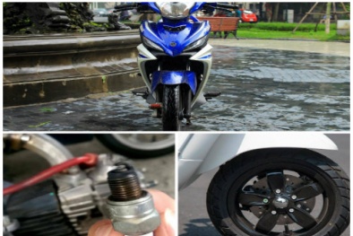 9 bộ phận dễ bị hư hỏng gây mất an toàn nhất của xe máy 