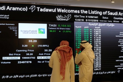 Tập đoàn dầu khí Saudi Aramco huy động 29,4 tỷ USD từ IPO lớn nhất thế giới