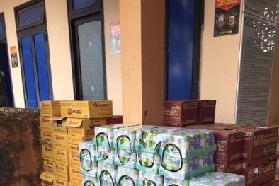 Bán 372 bao thuốc lá điếu không rõ nguồn gốc bị phát hiện và thu giữ