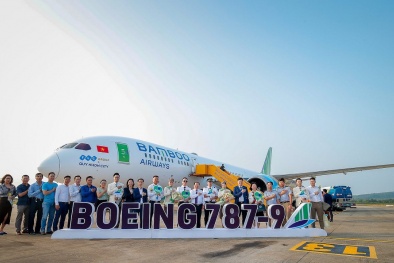 Bamboo Airways chào đón máy bay thân rộng Boeing 787-9 Dreamliner tiếp theo mang tên 'Quy Nhon City'