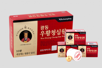 Ngang nhiên quảng cáo TPBVSK Kwangdong Bienbang Woohwang Chung Sim Won trên web trôi nổi