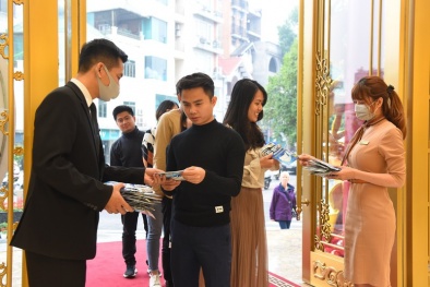 Đến DOJI Tower mua vàng Thần tài, được tặng khẩu trang Nhật Bản 3D cao cấp