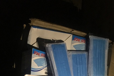 Chặn đứng số lượng lớn khẩu trang y tế vận chuyển ngược lên biên giới có dấu hiệu xuất lậu