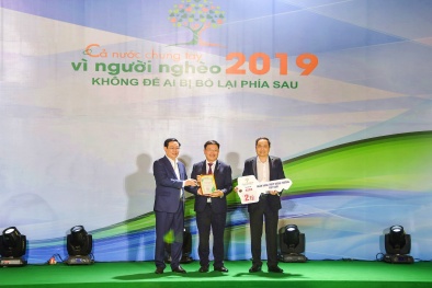 Cán bộ nhân viên Vietcombank quyên góp gần 9 tỷ đồng, mang Tết ấm đến với người nghèo